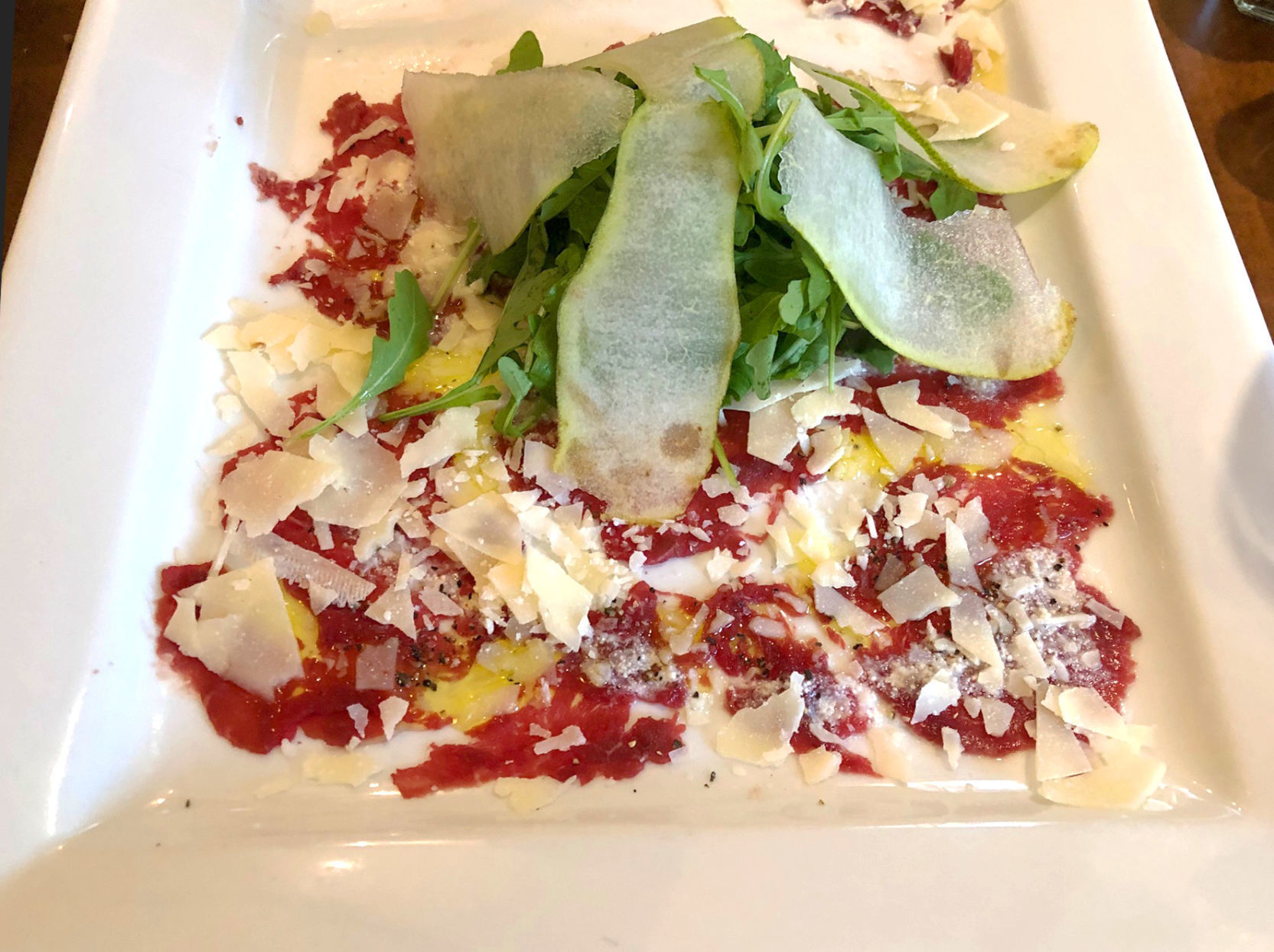 Armando's Carpaccio di Carne e Pere